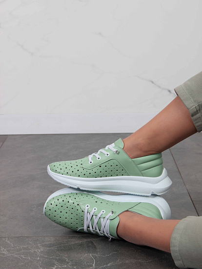 картинка Кроссовки ED'ART 168.236143w. Мята-виктория от интернет магазина