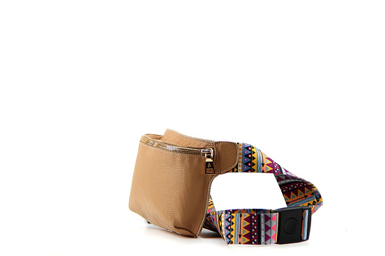 картинка Сумка-бананка ED`ART b01. beige max от интернет магазина