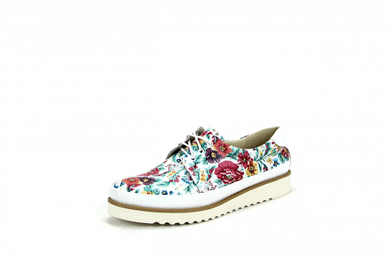 картинка Туфли полуботинки ED'ART 103.man'w.whiteflow2 от интернет магазина