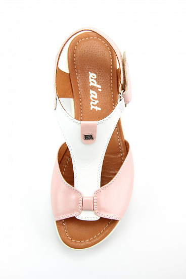 картинка Босоножки ED'ART 2001.115'w.pink-pearl от интернет магазина