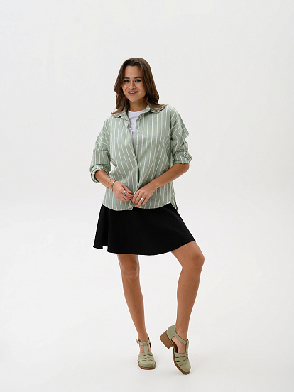 картинка Босоножки ED'ART 5036.23663'bе.Вакса олива+коричневый от интернет магазина