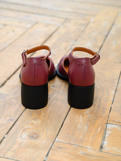 картинка Босоножки ED'ART 5032.23663'bl. Гнилая вишня от интернет магазина