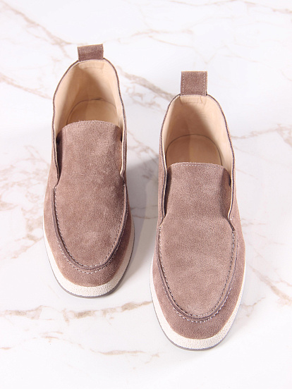 картинка Полуботинки ED'ART 207.1607'be. коричневый капучино замша от интернет магазина