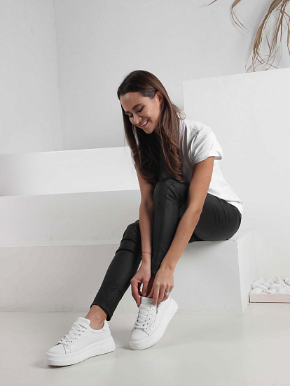 картинка Кеды ED'ART 166.PEPE'w. Белый от интернет магазина