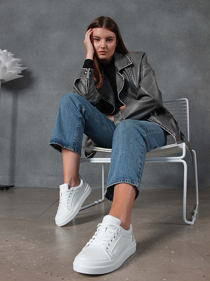 картинка Кеды ED'ART 158.paloma'w. Белый от интернет магазина