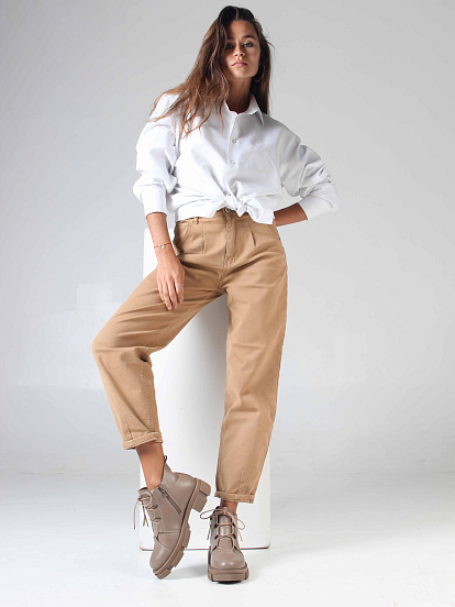 картинка Ботинки ED'ART 218.21074'be. cocoa  flotter от интернет магазина