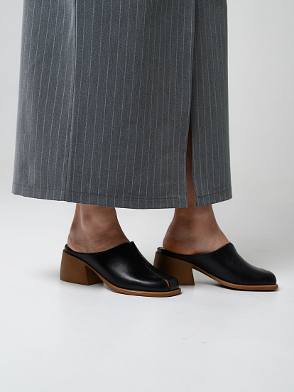 картинка Сабо ED'ART  5200.23663'br. Черный+коричневый от интернет магазина