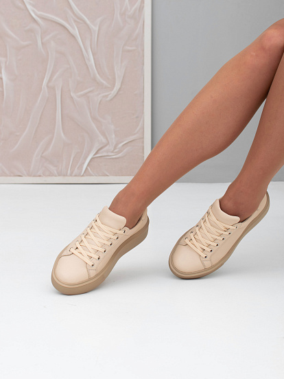 картинка Кеды ED'ART 128.Mikki'bе.Бежевый от интернет магазина