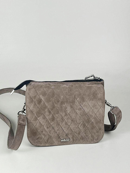 картинка Сумка-клатч ED'ART s04.капучино замша от интернет магазина