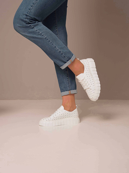 картинка Кеды ED'ART 125.p.91505'w.Белый от интернет магазина