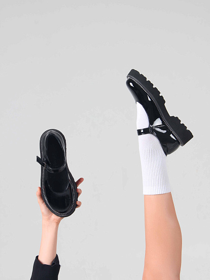 картинка Туфли полуботинки ED'ART 1003.5151'bl.Черный от интернет магазина