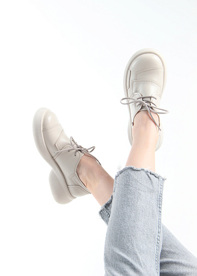 картинка Полуботинки туфли ED'ART 205.927'be. бежевый от интернет магазина