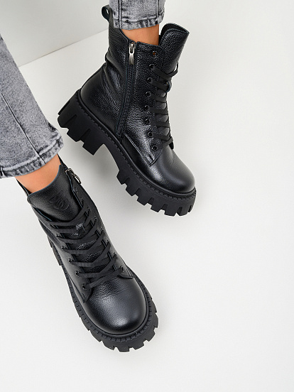 картинка Ботинки ED'ART 346.чанки'bl. Черный макс от интернет магазина