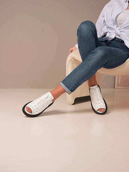 картинка Босоножки ED'ART 1059.0132'bl.Белый от интернет магазина