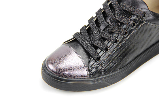 картинка Кеды ED'ART 129.emoji'bl.black.nikel от интернет магазина