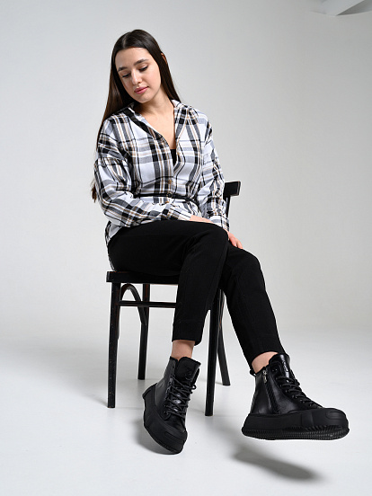 картинка Ботинки ED'ART 217.PODYUM151'bl. черный от интернет магазина