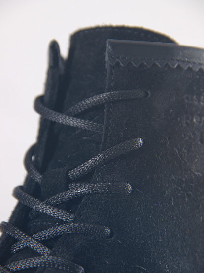 картинка Ботинки ED'ART 319.taskana'bl. Черная замша+черный от интернет магазина