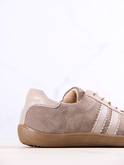 картинка Босоногие кеды ED'ART 184.nata'br.Капучино замша+визон стар от интернет магазина