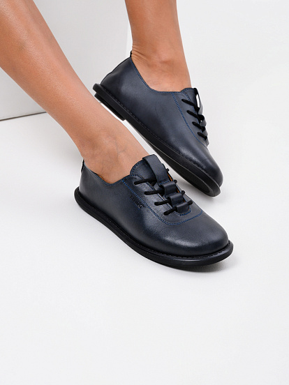 картинка Туфли ED'ART 107.ОКСЕ'bl. Вакса черная от интернет магазина