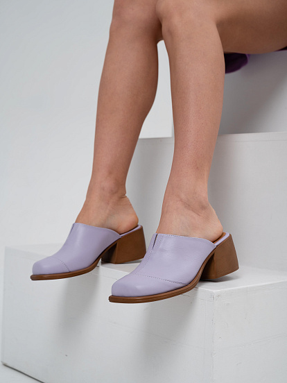 картинка Сабо ED'ART 5132.23663'br. лиловый+коричневый от интернет магазина