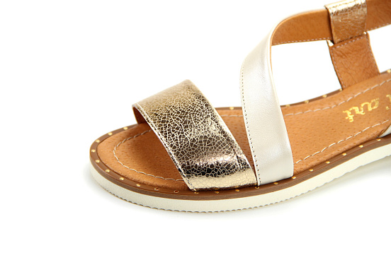 картинка Босоножки ED'ART 1050.110'w.gold.beige от интернет магазина