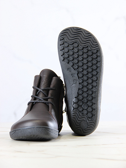 картинка Босоногие ботинки  ED'ART 352.NATA'bl.Темно-коричневая оттима от интернет магазина