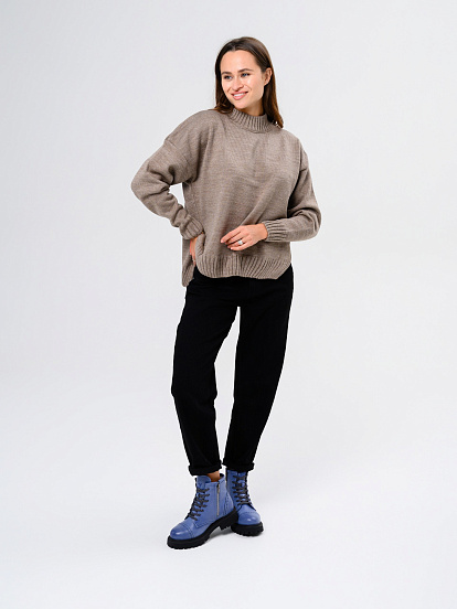 картинка Ботинки ED'ART 319.taskana'bl. Вакса джинс от интернет магазина