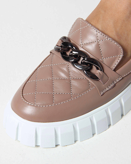 картинка Лоферы туфли ED'ART 145.91505'w.Сocoa от интернет магазина