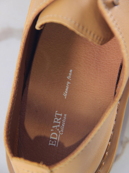 картинка Туфли ED'ART 181.ОКСЕ'br. Лион тыква+коричневый от интернет магазина