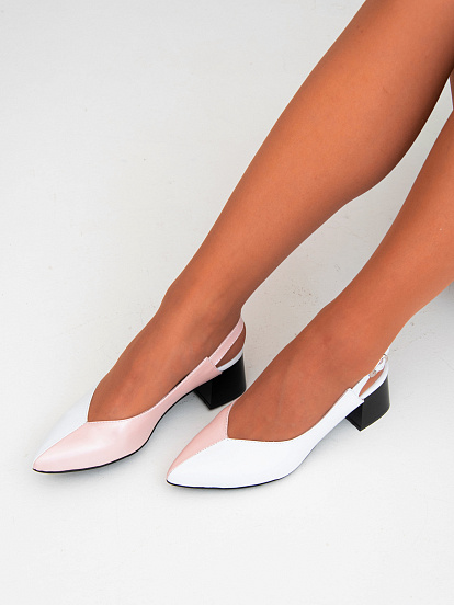 картинка Туфли ED'ART 4100.767'bl. white/pink R от интернет магазина