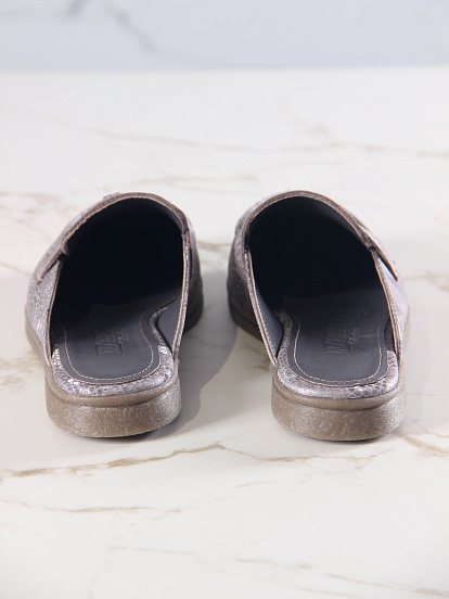 картинка Мюли ED'ART 1070.2614'be.  мамба мутон+коричневый от интернет магазина