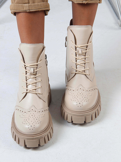 картинка Ботинки ED'ART 338.21153'be. beige от интернет магазина