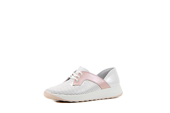 картинка Кеды ED'ART 114.asia'w.p.White perl+pink от интернет магазина