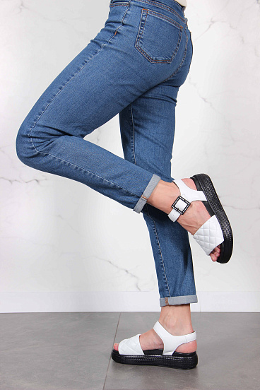 картинка Босоножки ED'ART 1028.2530'bl.белый от интернет магазина