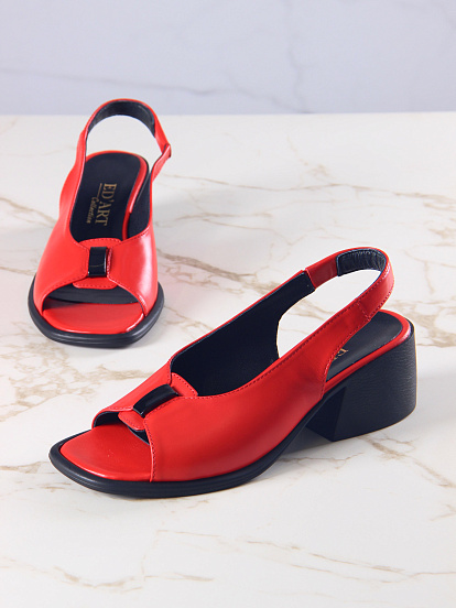 картинка Босоножки ED'ART 5020.23663'bl. Красный от интернет магазина