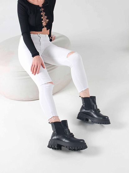 картинка Ботинки ED'ART 358.5511'bl.Black от интернет магазина