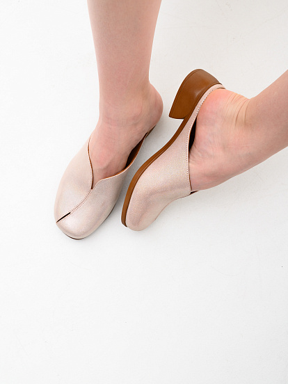 картинка Сабо ED'ART 3200.25294'br. Розовый ибица+коричневый от интернет магазина