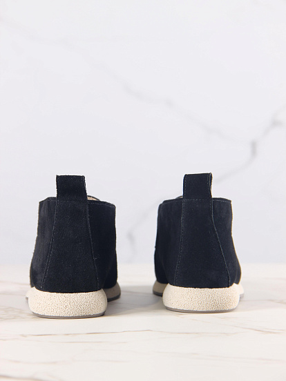 картинка Полуботинки  ED'ART 207.1607'be. черная замша от интернет магазина