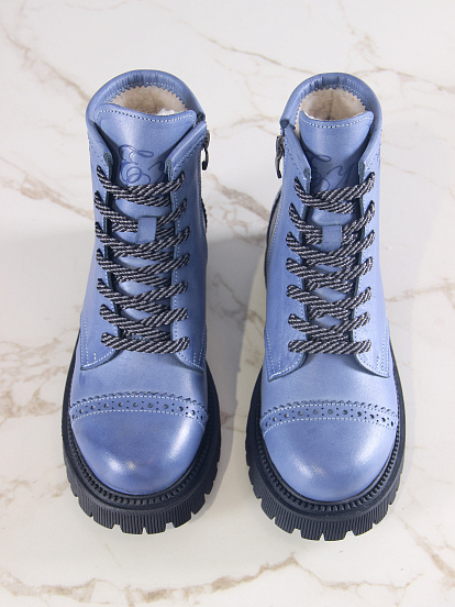 картинка Ботинки ED'ART 319.taskana'bl. Вакса джинс от интернет магазина