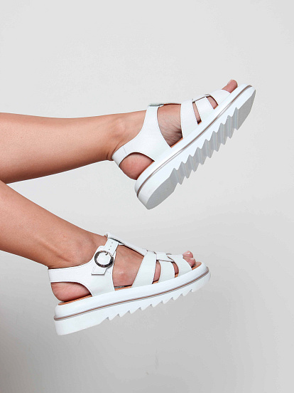 картинка Босоножки ED'ART 2028.2525'w. Белый от интернет магазина