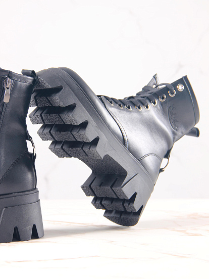 картинка Ботинки ED'ART 329.зиплайн'bl. черный от интернет магазина