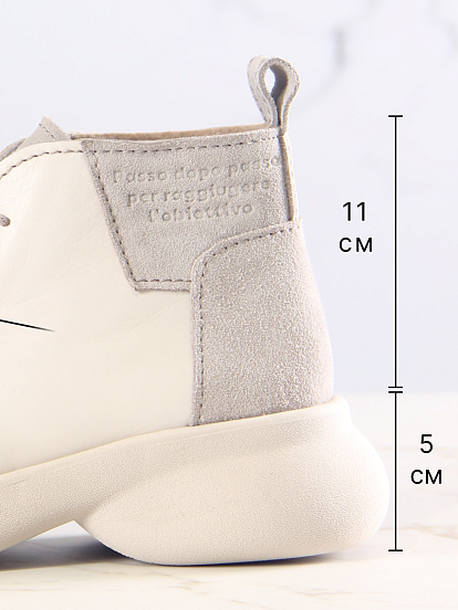 картинка Ботинки  ED'ART 305.927'be. Бежевый стар+каменная замша от интернет магазина