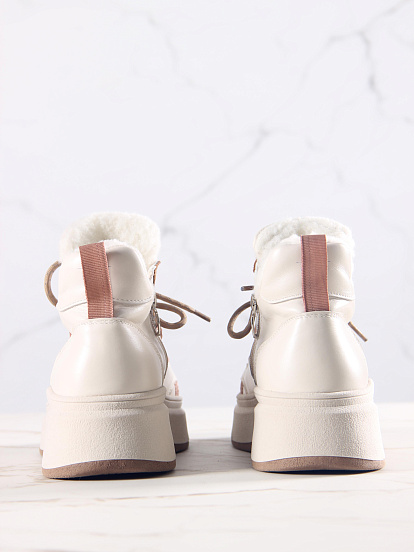 картинка Ботинки ED'ART 229.windy'be. бежевый коричневый от интернет магазина