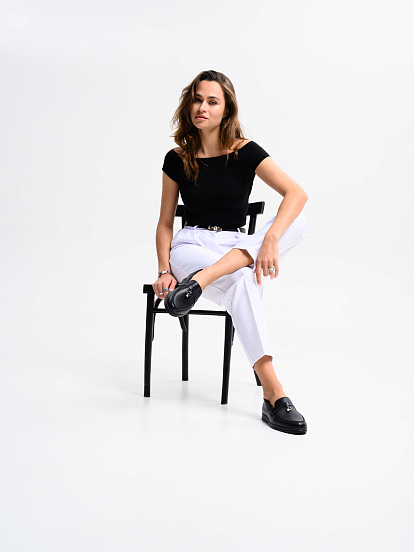 картинка Лоферы  ED'ART 170.2614'bl. Черный от интернет магазина