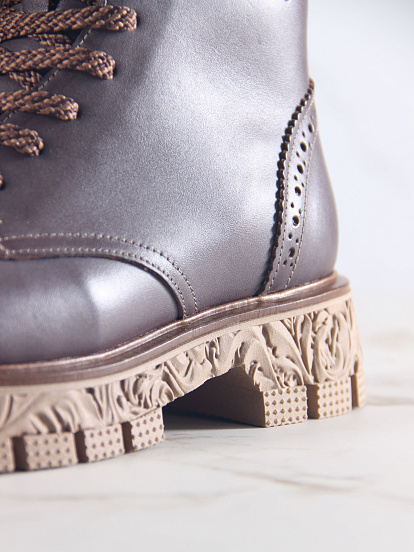 картинка Ботинки ED'ART 319.PODYUM141'br. Вакса коричневая от интернет магазина