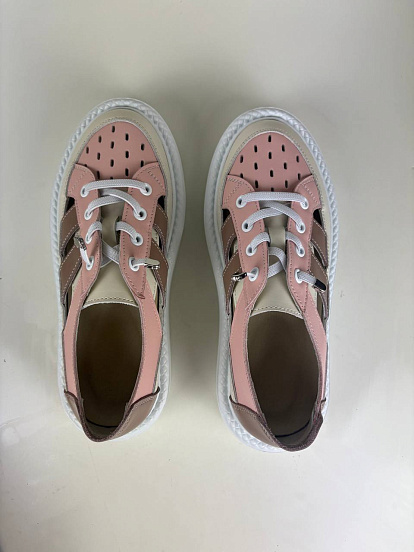 картинка Кроссовки ED'ART 165.P.Lusi23.'w. Розовый какао R от интернет магазина