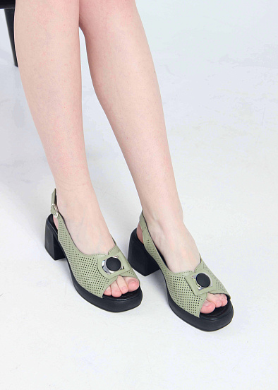 картинка Босоножки ED'ART 5030.Р.24191'bl. авокадо R от интернет магазина