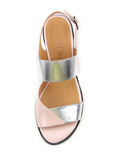 картинка Босоножки ED'ART 6004.624'bl.pink-pearl/silver R от интернет магазина