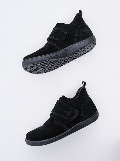 картинка Босоногие ботинки  ED'ART 209.NATA'bl.Черная замша от интернет магазина