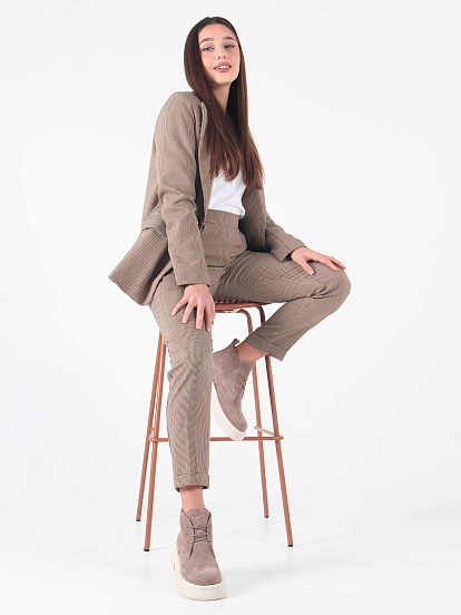 картинка Ботинки ED'ART 308.агата'w. капучино замш от интернет магазина